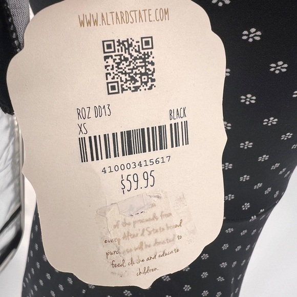 NWT Altar’d State Ditsy Floral Mini Dress - Picture 10 of 10